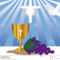 Communion Card Template Stock Illustration. Illustration Of Within First Holy Communion Banner Templates