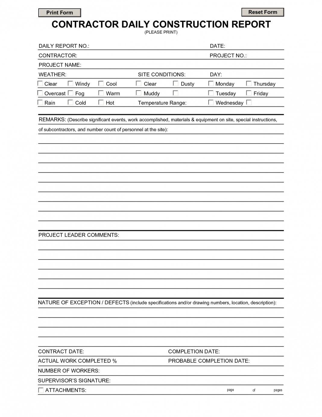 Construction Daily Report Template Excel 1200X1548 E2 80 93 Within Construction Daily Report Template Free