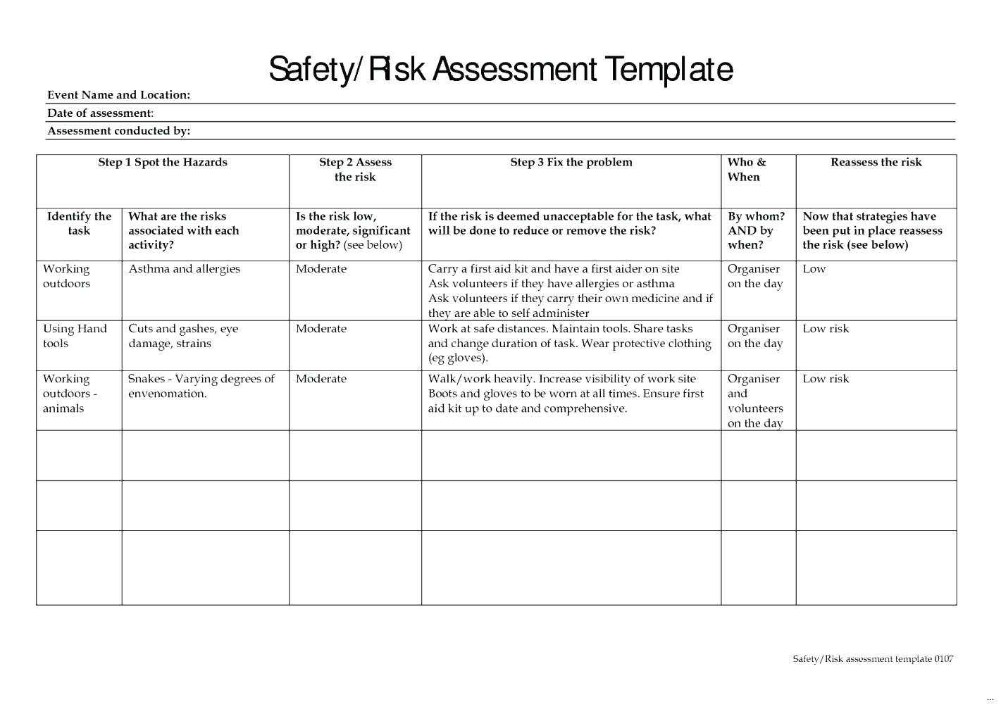 Construction Risk Management Plan Report Sample Template For In Risk Mitigation Report Template