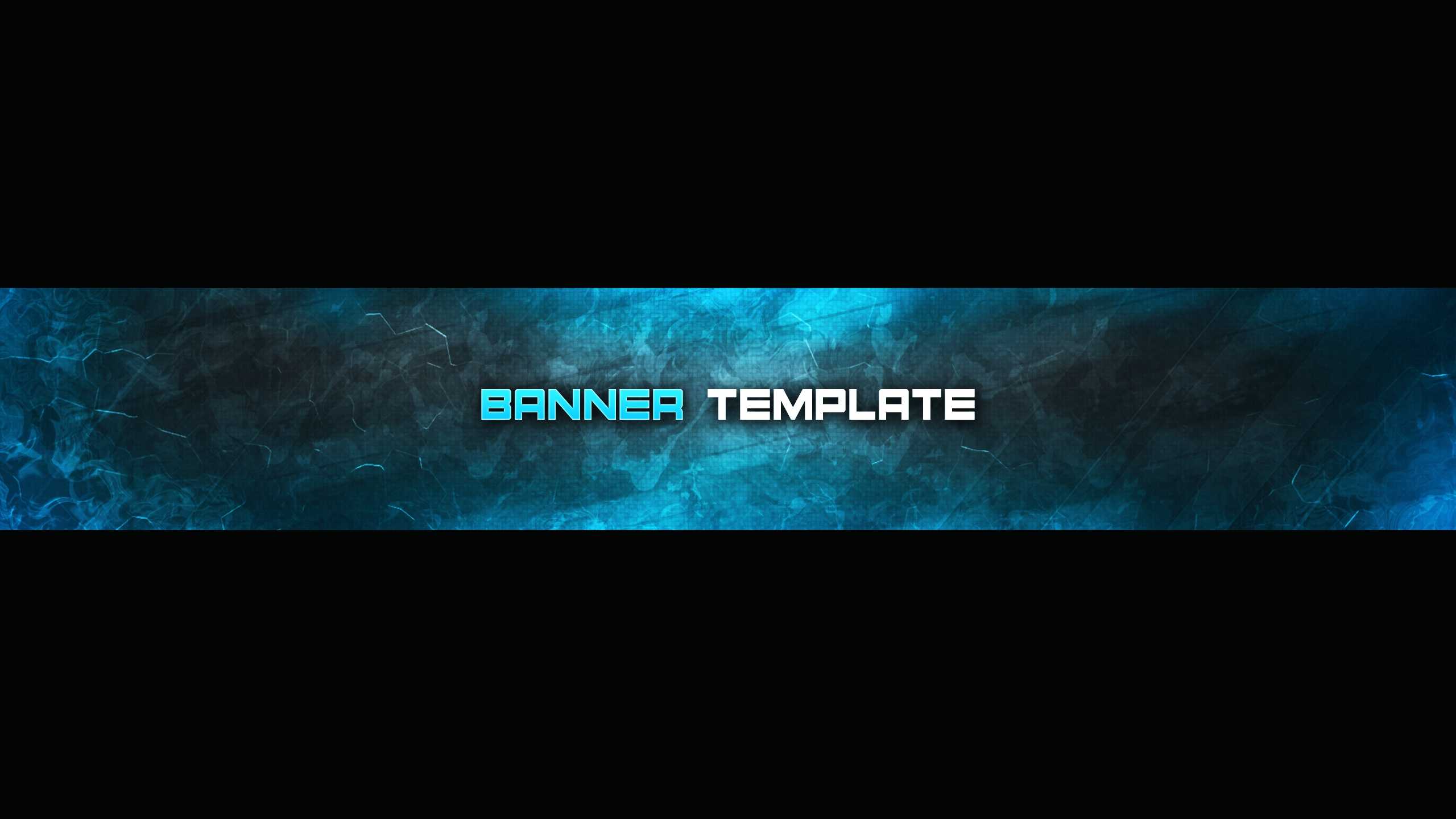 Cool Photoshop Youtube Banner Template Within Banner Template For Photoshop