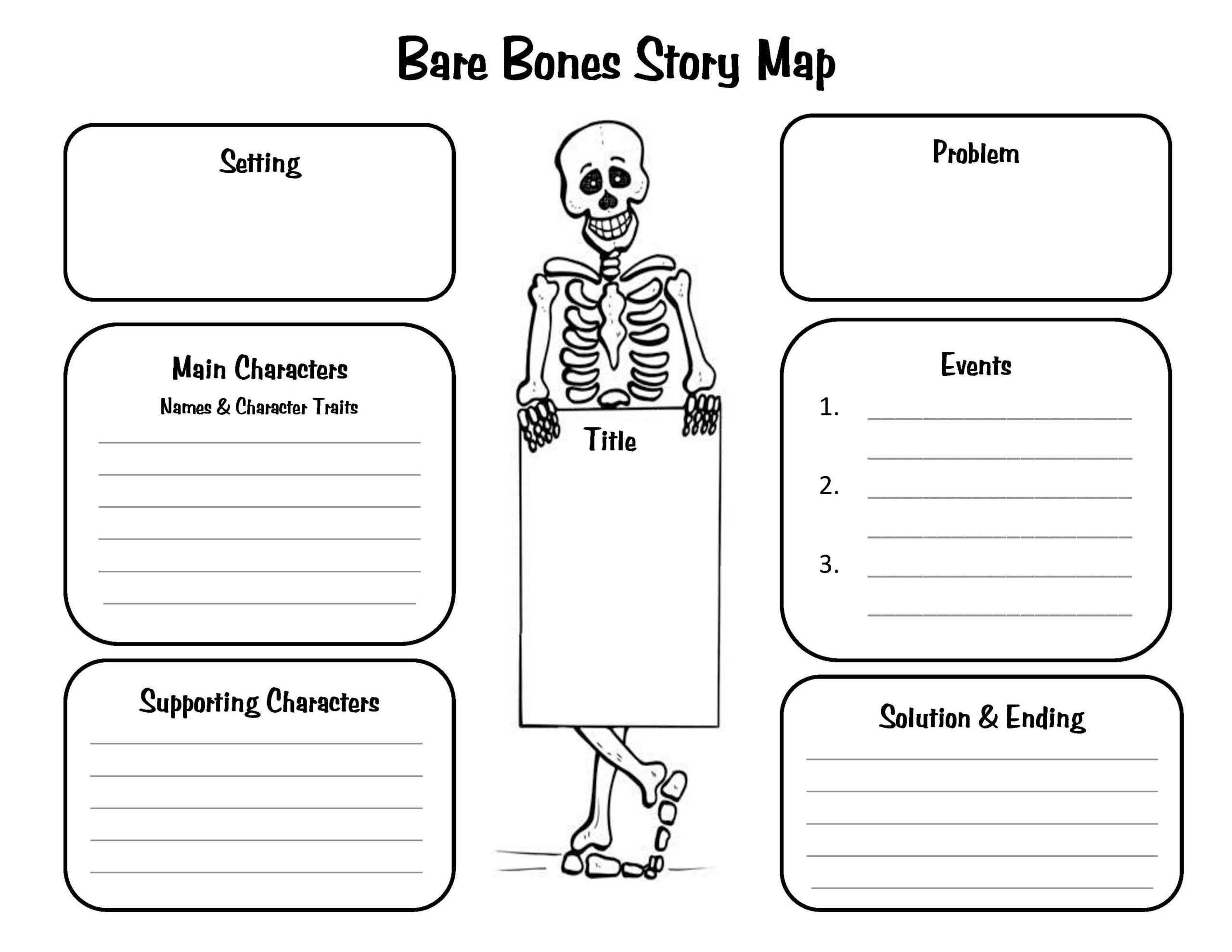 Crafty Symmetric Skeletons | Scholastic Throughout Skeleton Book Report Template