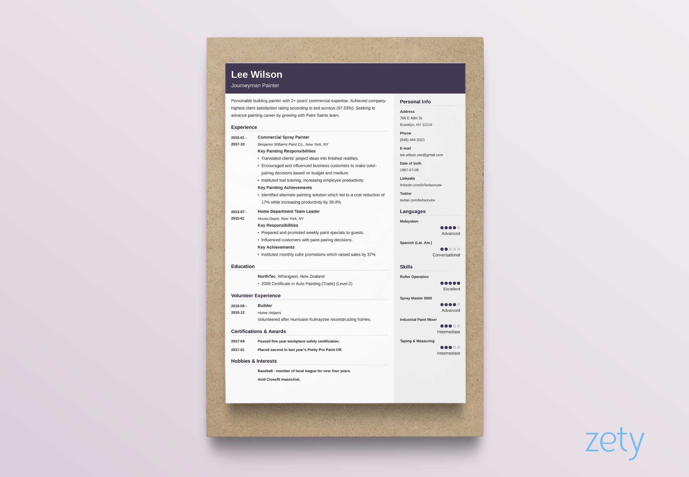 Curriculum Vitae (Cv) Format [20+ Examples & Tips] Intended For Blank Table Of Contents Template Pdf