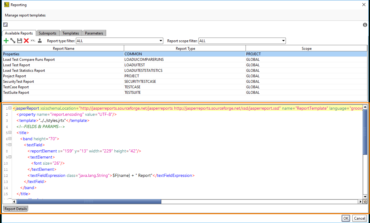 Customizing Templates Tutorial | Readyapi Documentation Inside Test Result Report Template