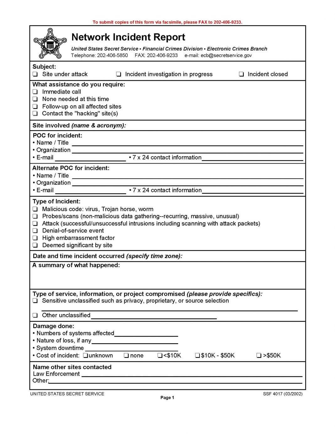 Cyber Security Incident Report Template Information Progress In Information Security Report Template