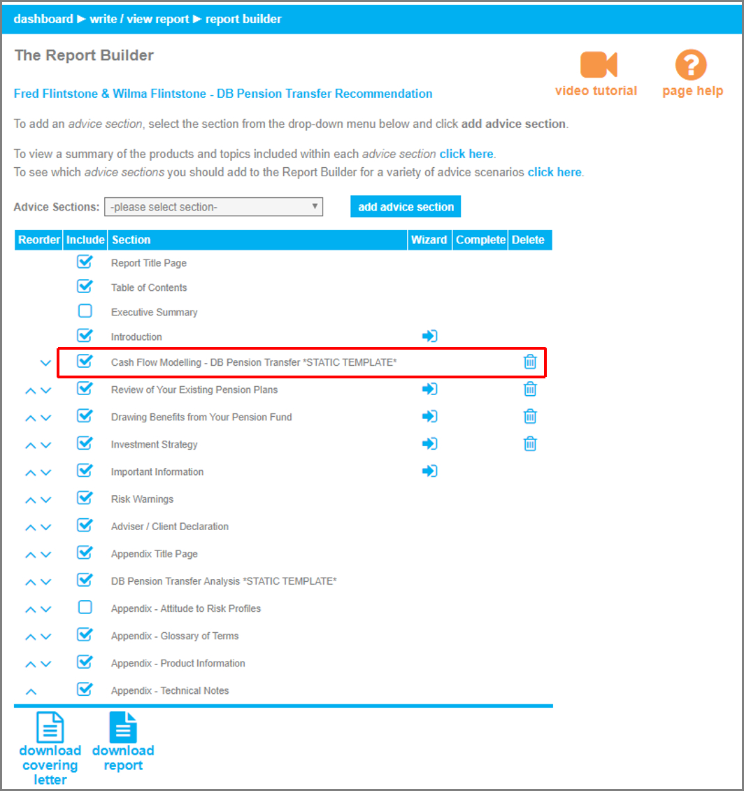 Db Report Builder • Genovo | Your Suitability Report With Regard To Report Builder Templates