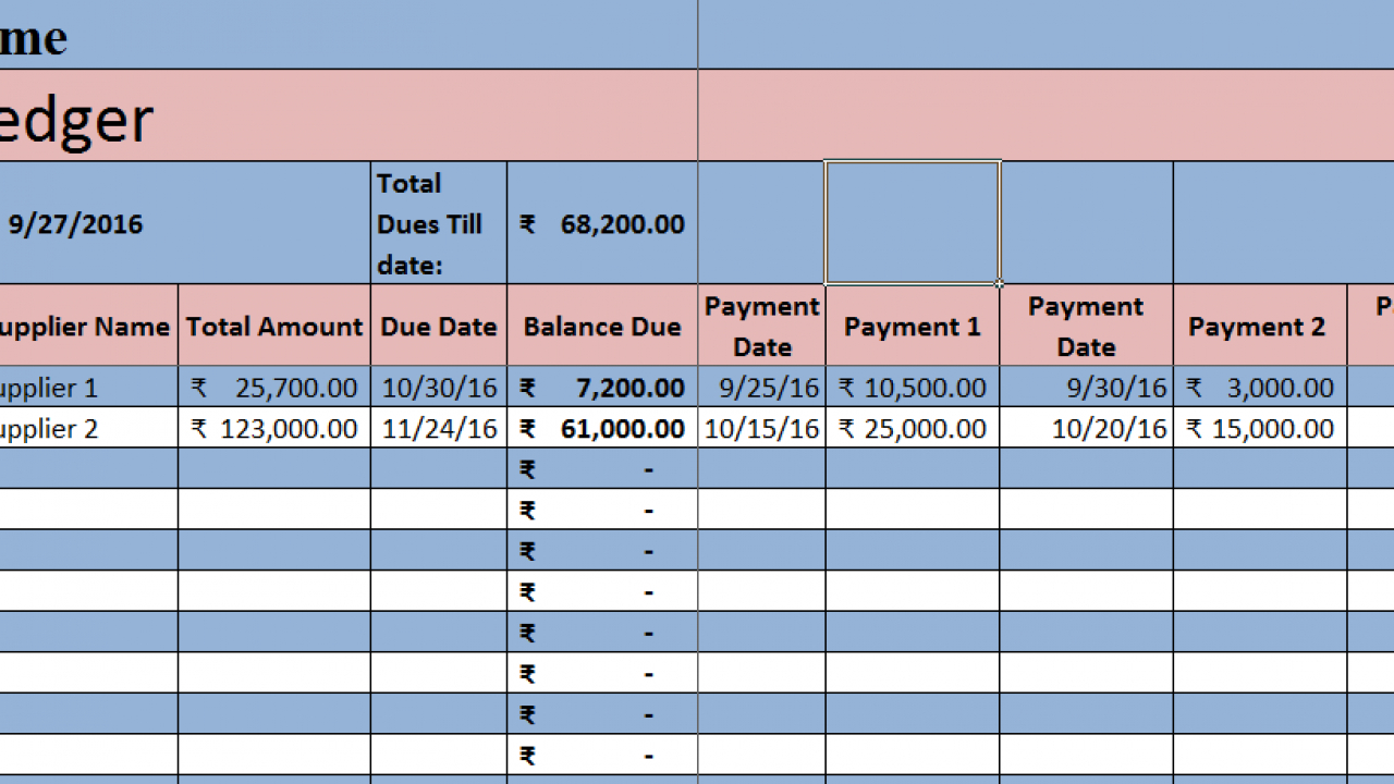 Download Accounts Payable Excel Template – Exceldatapro Inside Accounts Receivable Report Template