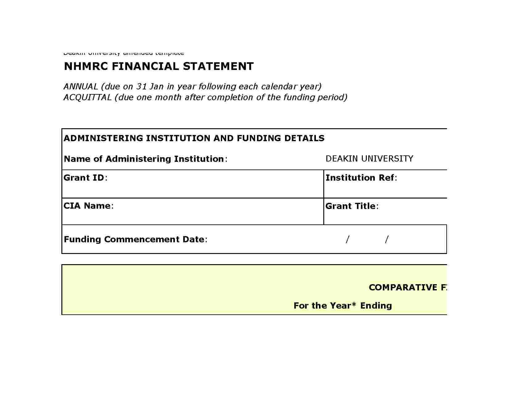 Download Financial Month End Style 45 Template For Free At Within Acquittal Report Template