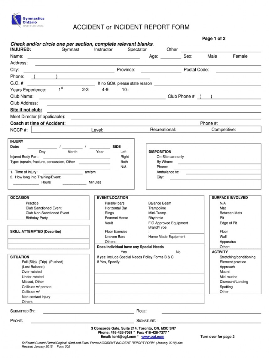 Dreaded Hospital Incident Report Form Template Word Ideas Within Incident Report Form Template Qld