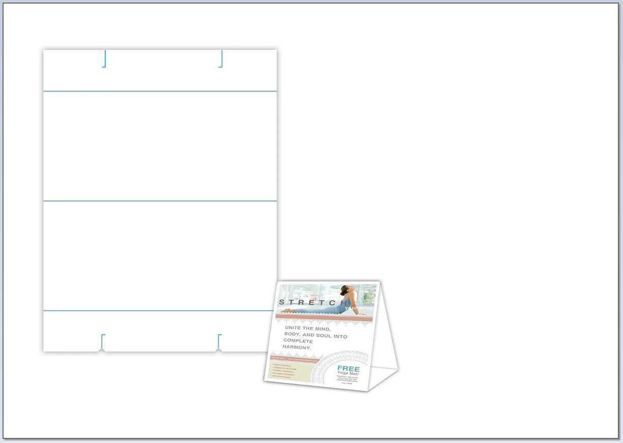 √ Free Printable Table Tent Template | Templateral For Tent Card Template Word