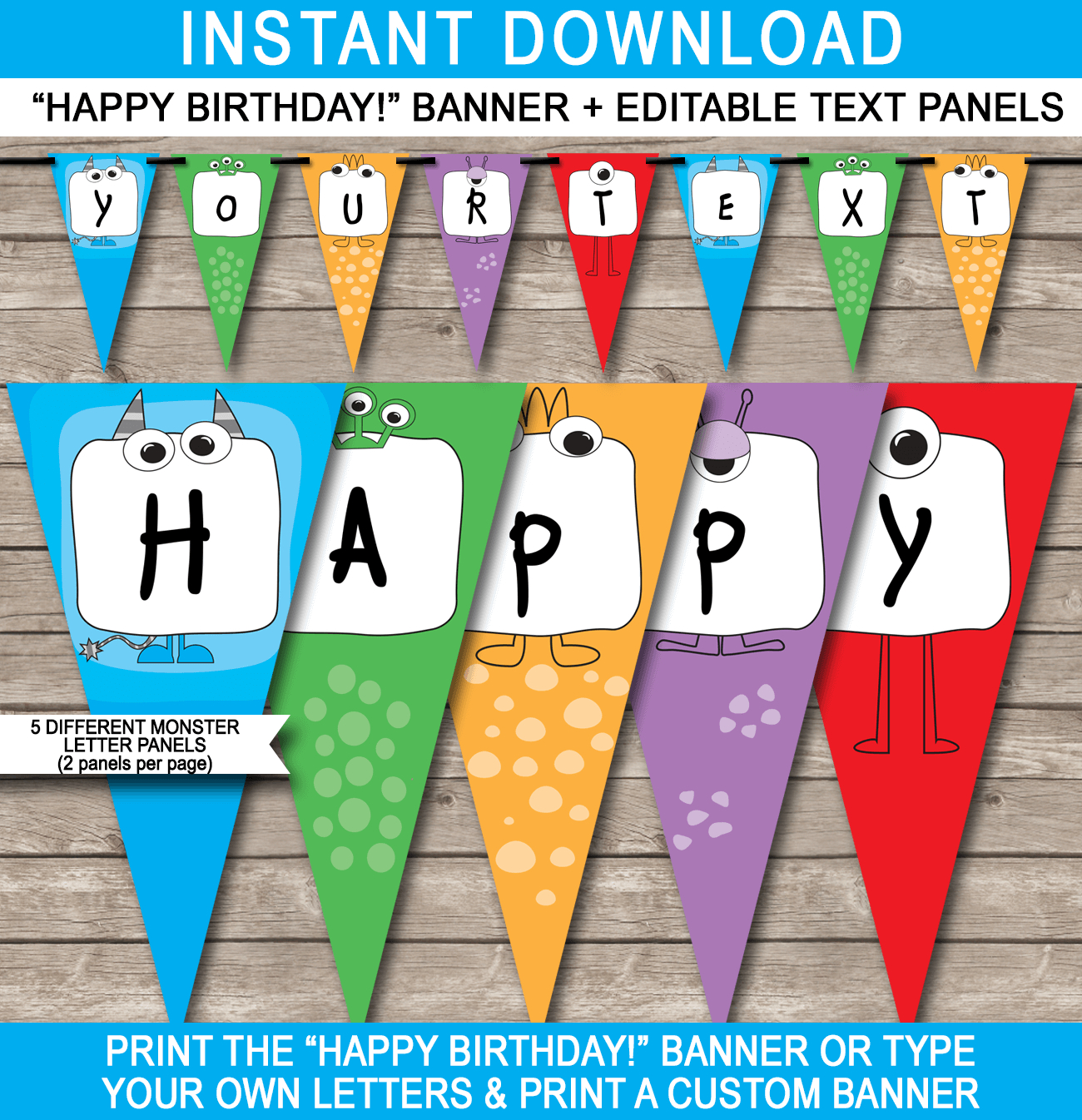 Editable Birthday Banner – Horizonconsulting.co For Free Happy Birthday Banner Templates Download