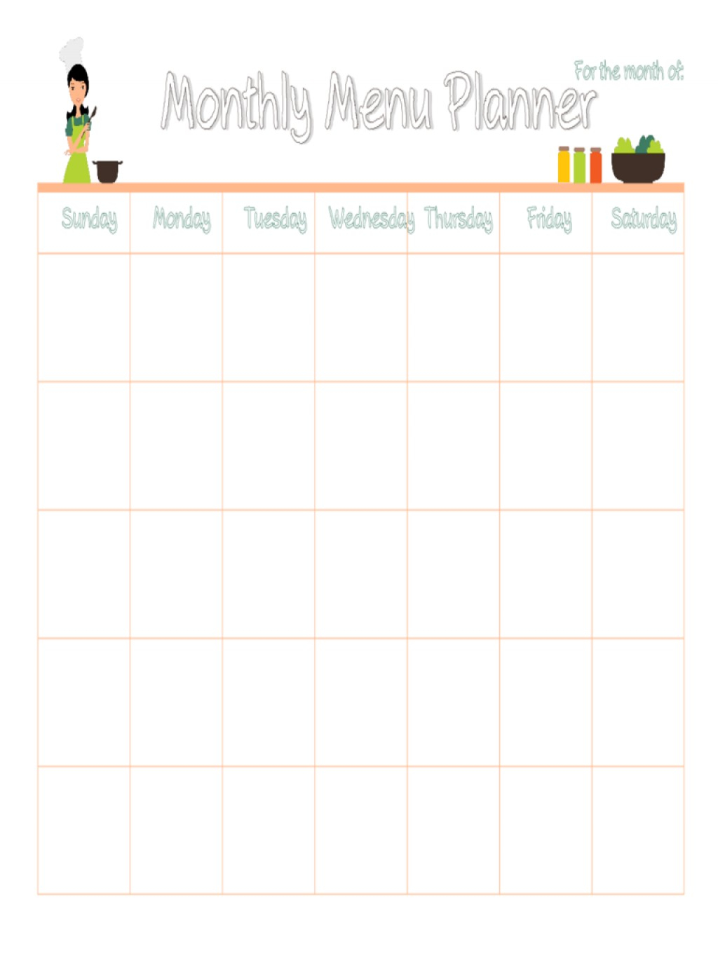 Editable Weekly Meal Planner Template Word – C Punkt With Meal Plan Template Word
