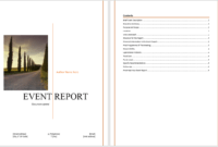Event Report Template - Microsoft Word Templates in Microsoft Word Templates Reports