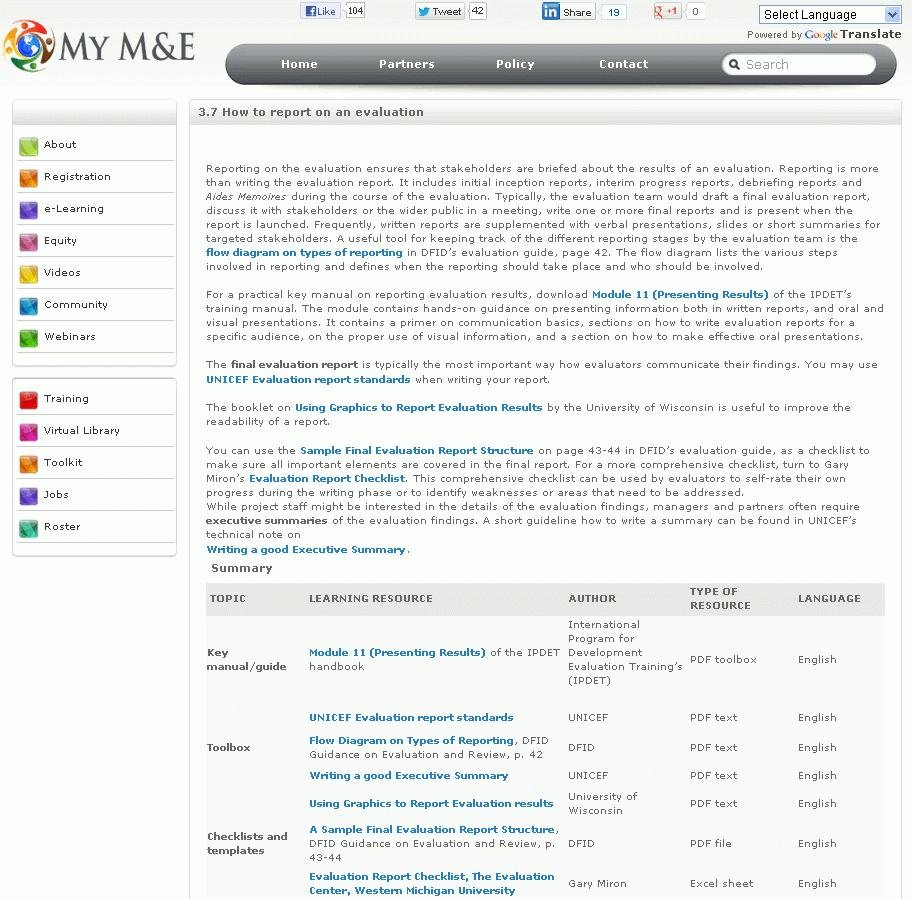 Executive Summaries | Better Evaluation Pertaining To Evaluation Summary Report Template