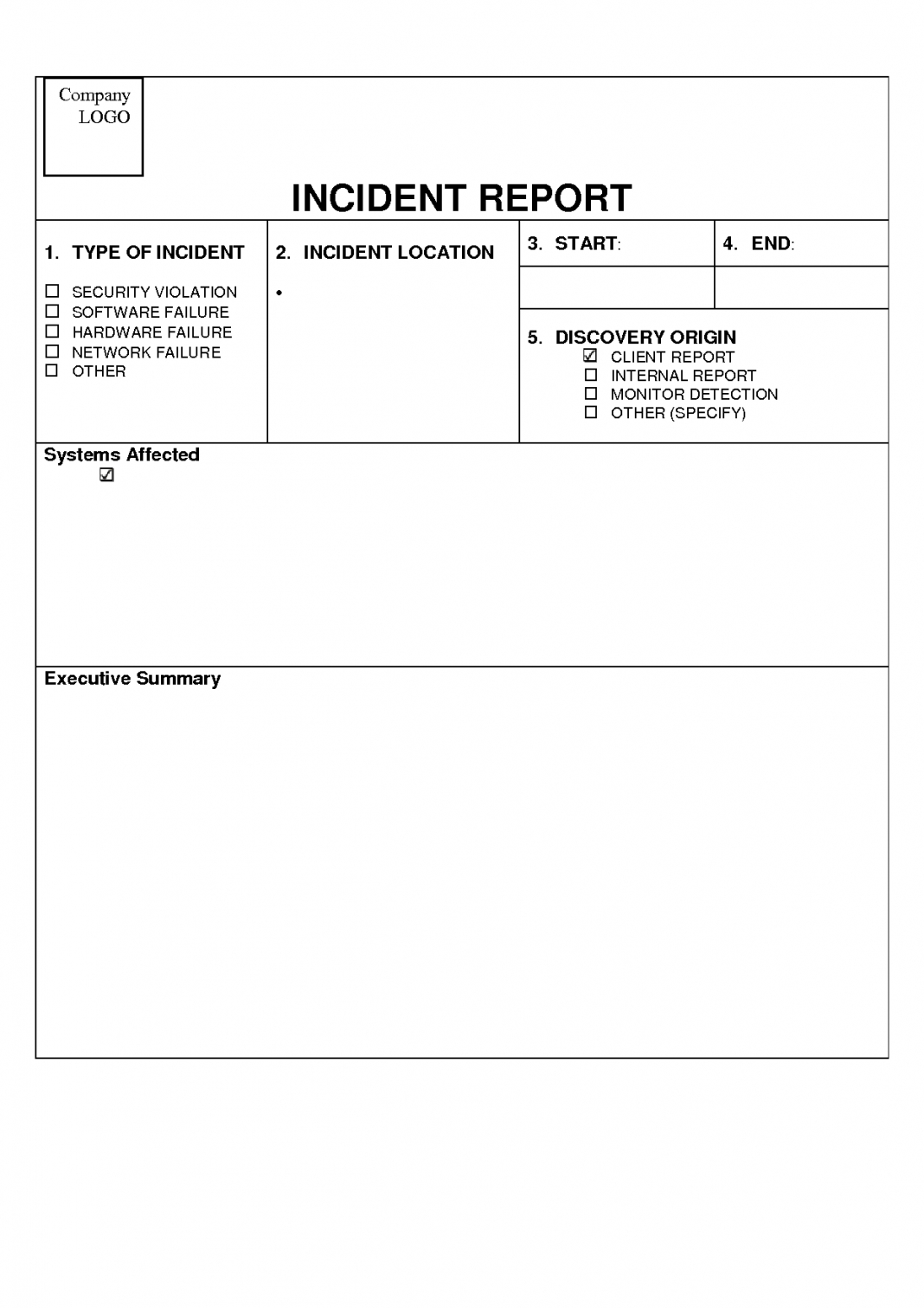 Failure Analysis Report Template Free Product Example For Failure Investigation Report Template