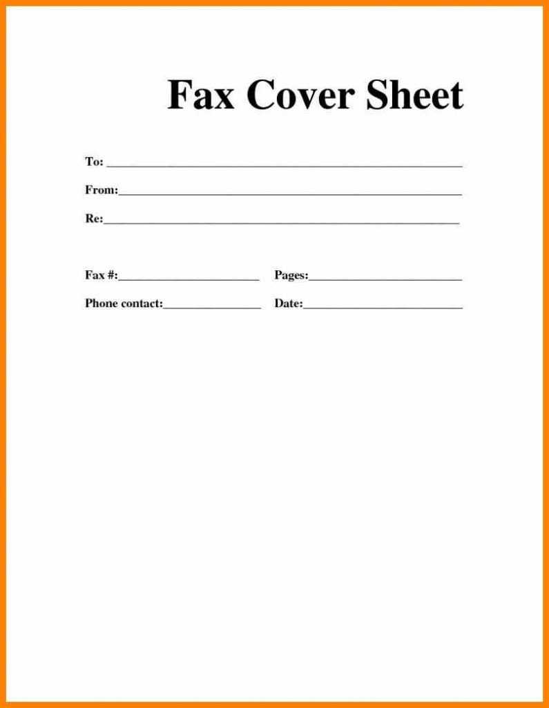Fax Cover Sheet Microsoft Word 2010 - Raptor.redmini.co Pertaining To Fax Template Word 2010