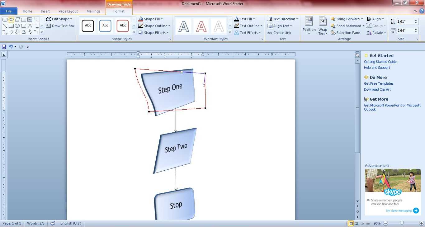 Flow Chart Microsoft Word 2010 – Togot.bietthunghiduong.co Regarding How To Use Templates In Word 2010