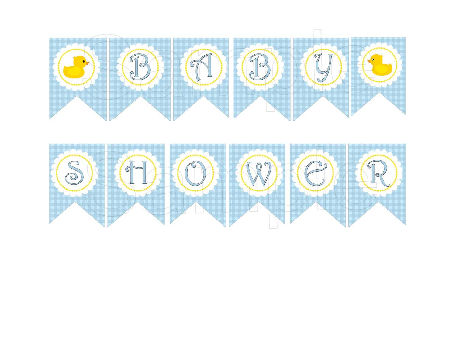 Free Baby Shower Banner Template ] – Baby Shower Invitation Within Diy Baby Shower Banner Template