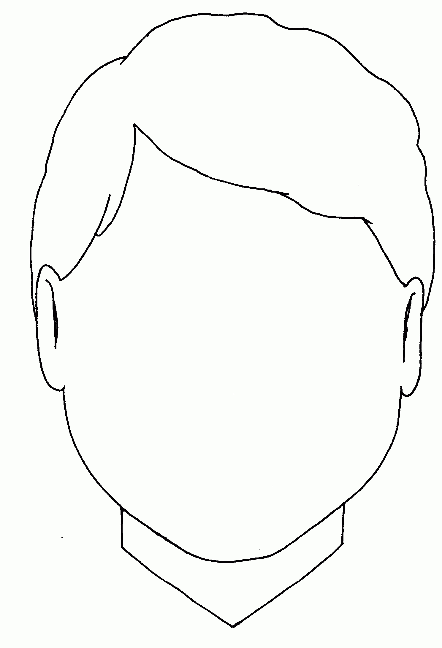 Free Blank Face Template, Download Free Clip Art, Free Clip Inside Blank Face Template Preschool