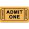 Free Blank Golden Ticket Template, Download Free Clip Art Inside Blank Admission Ticket Template