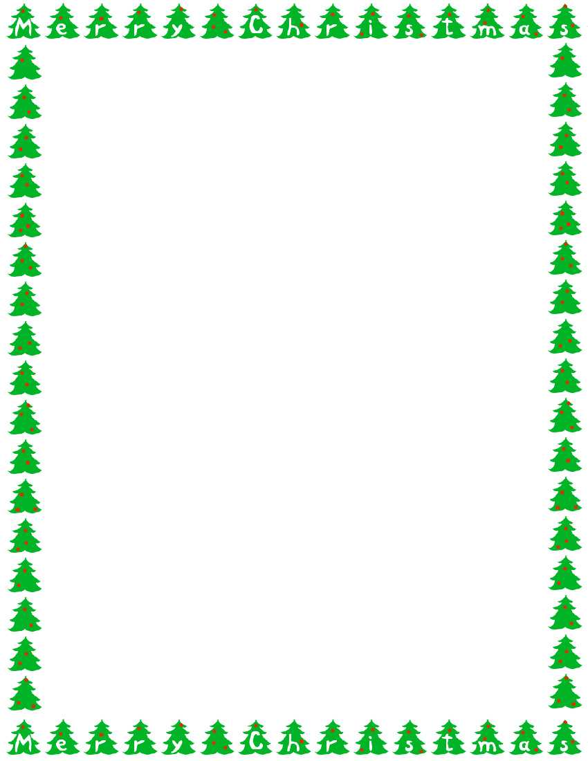 Free Christmas Clip Art Border, Download Free Clip Art, Free Inside Christmas Border Word Template