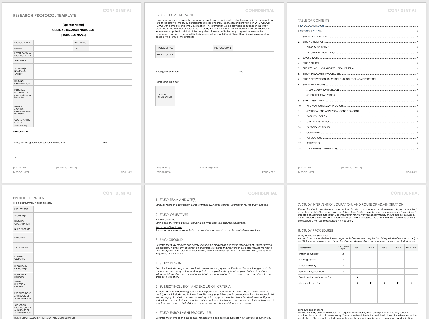 Free Clinical Trial Templates | Smartsheet Intended For Trial Report Template