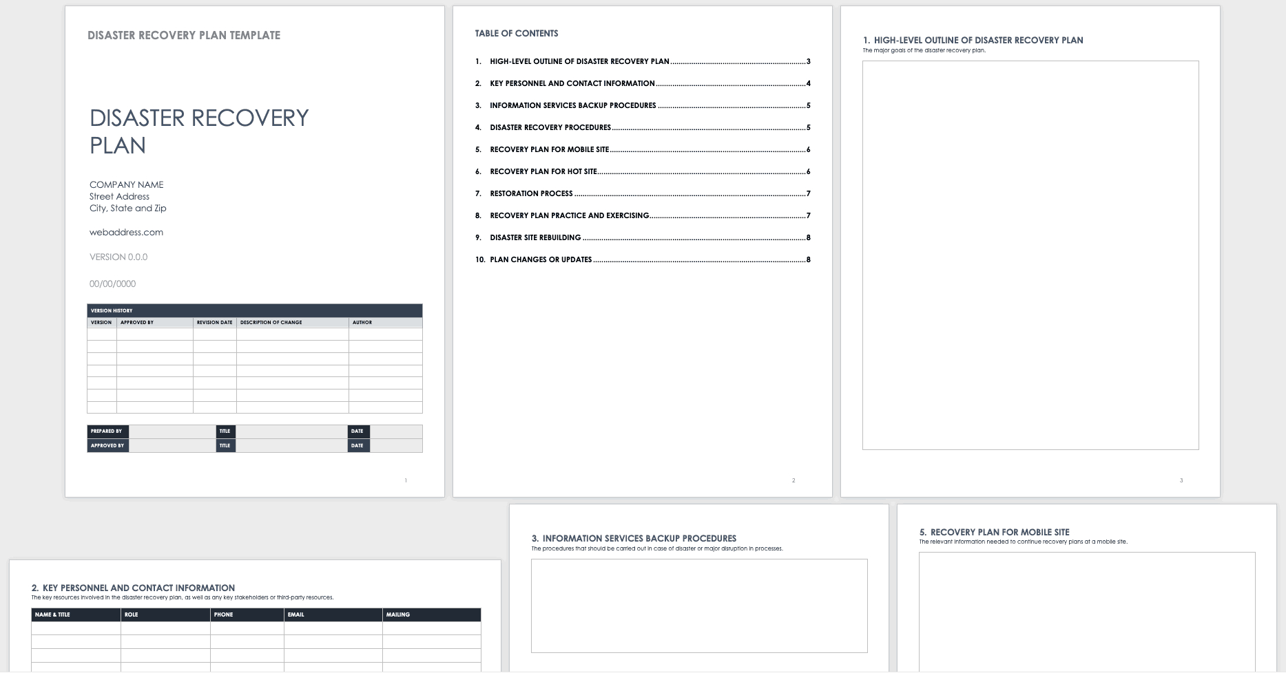 Free Disaster Recovery Plan Templates | Smartsheet With Regard To Dr Test Report Template