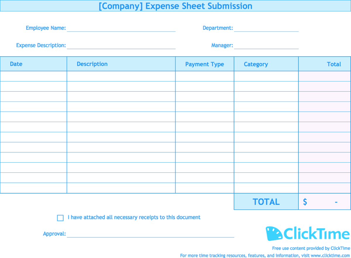 Free Excel Expense Report Template – Horizonconsulting.co Inside Quarterly Expense Report Template