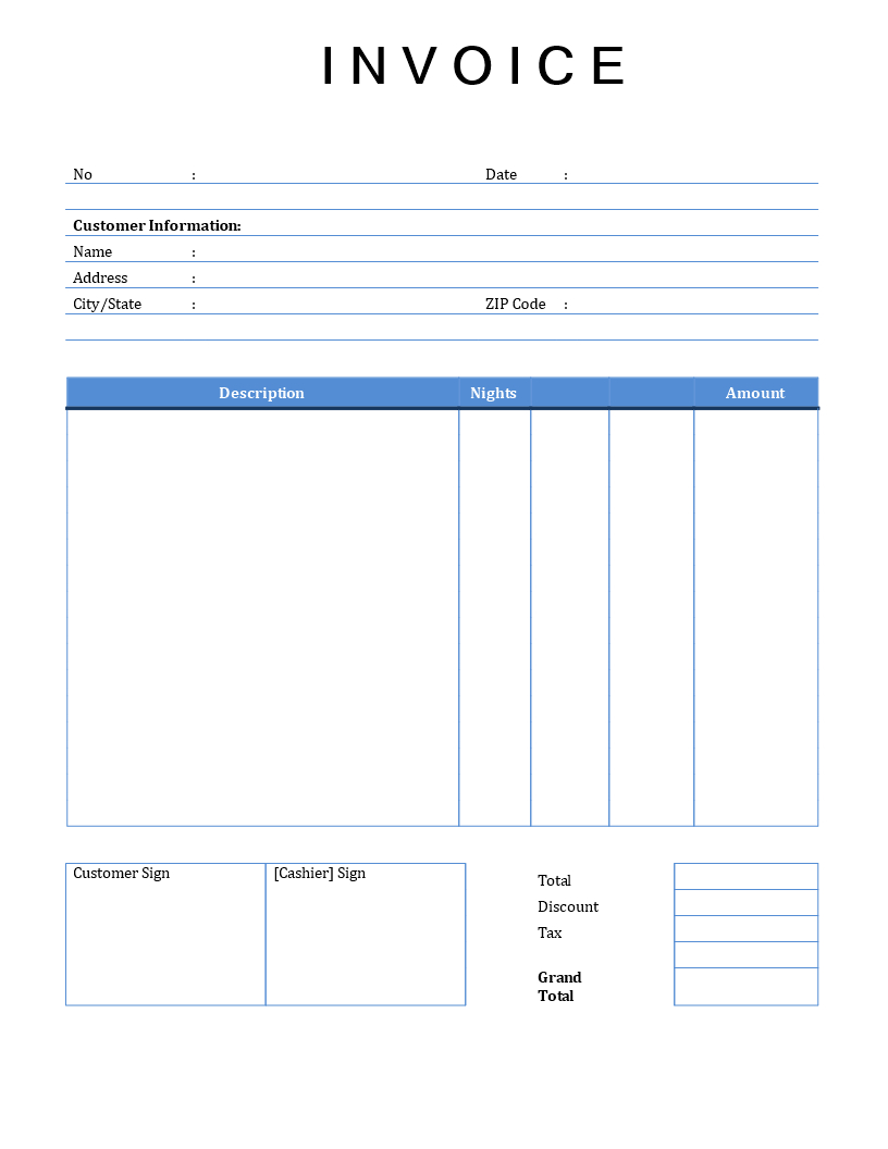 Free Invoice Template Uk And Business Letter Format Word For Mac Within Free Invoice Template Word Mac
