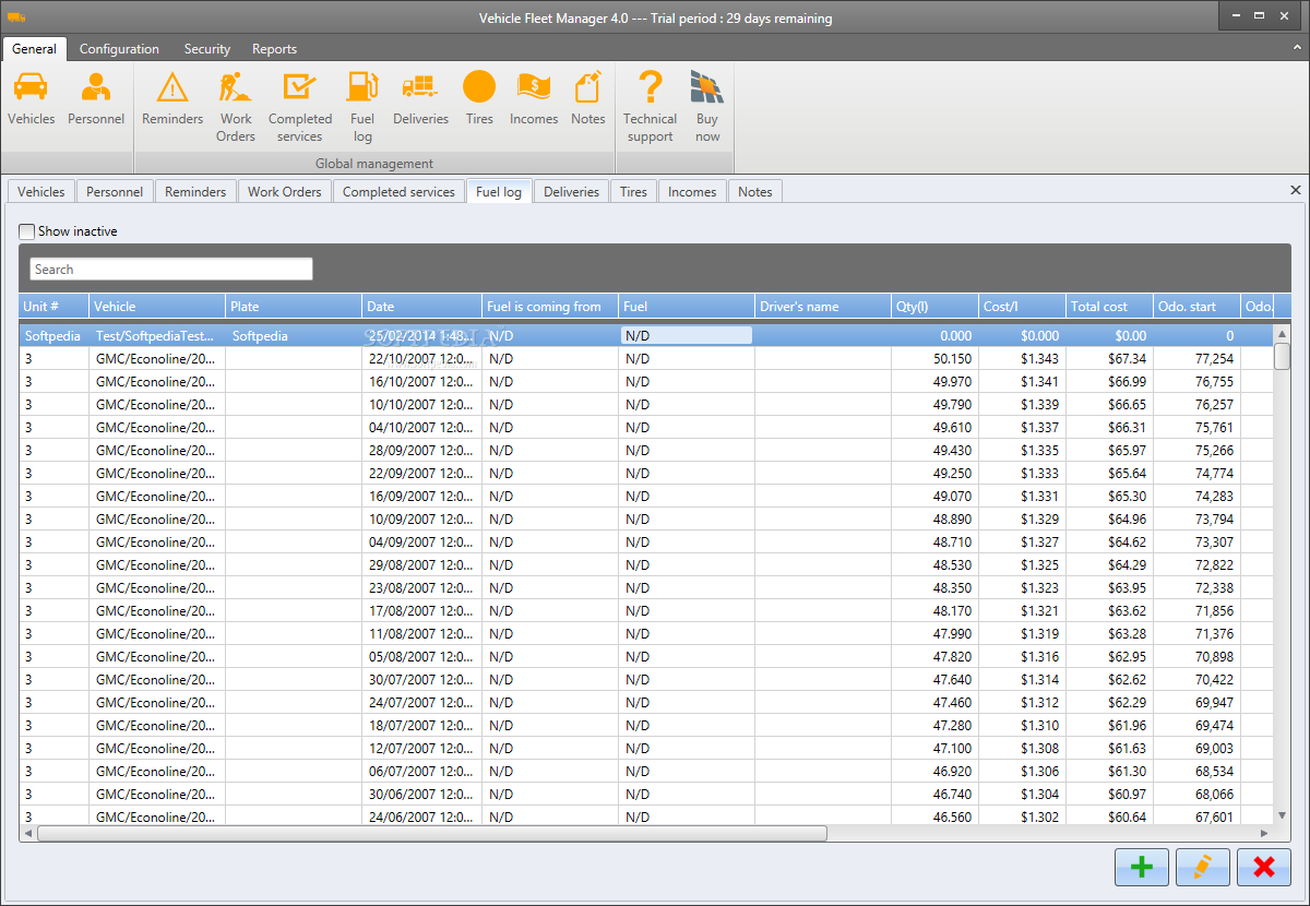Free Leet Management Spreadsheet Excel Truck Download Fleet With Regard To Fleet Management Report Template