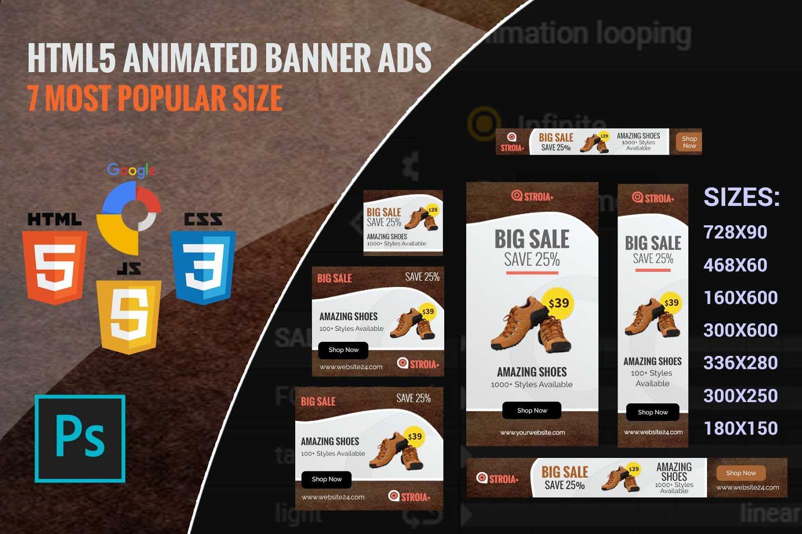 Free Marketing Product: Free Ad Templates | Shoping Html5 For Animated Banner Templates