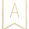 Free Printable Banner Letters Template - Letter Png Gold regarding Printable Letter Templates For Banners