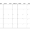 Free Printable Blank Calendar Template – Paper Trail Design Pertaining To Blank Calander Template