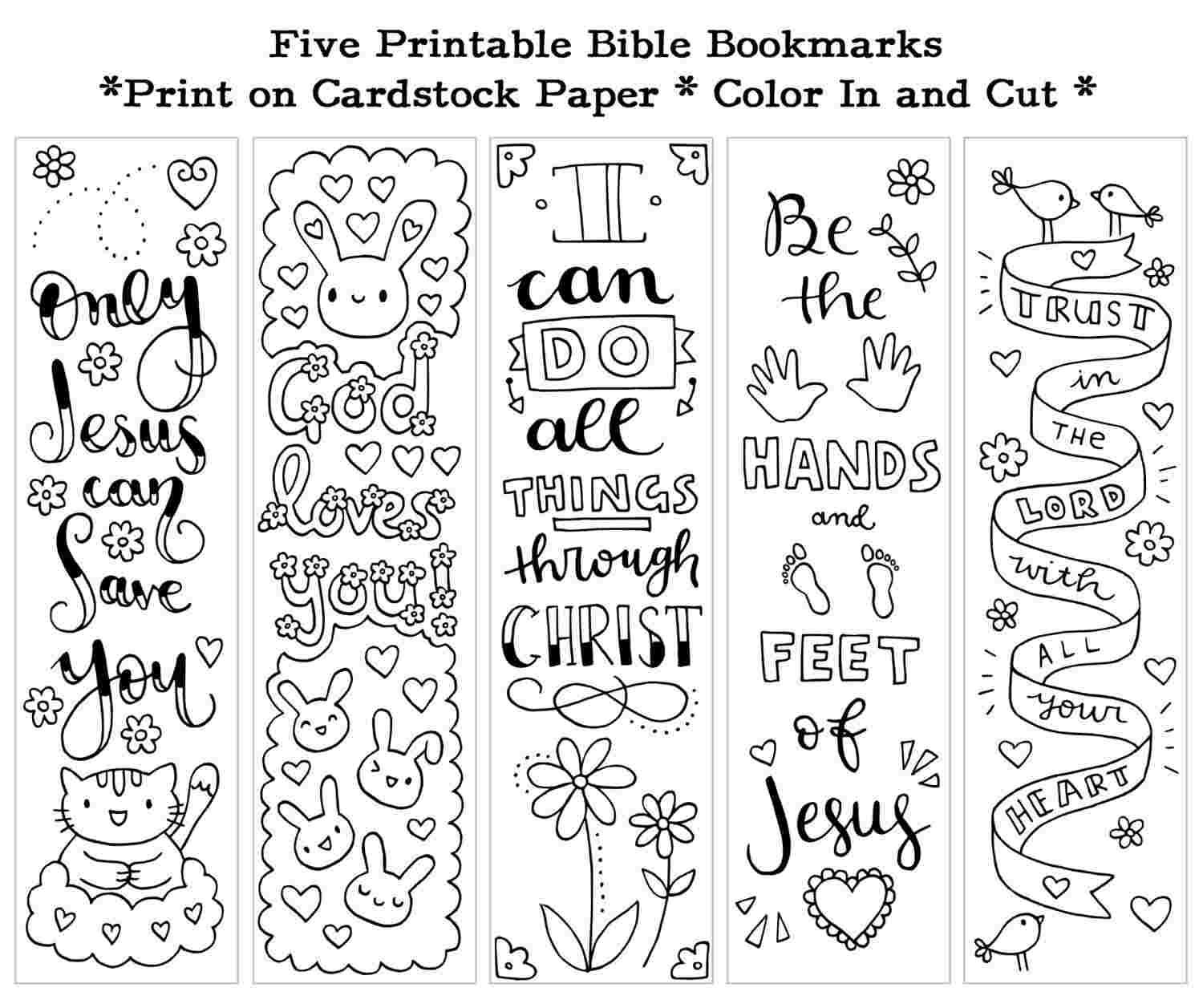 Free Printable Coloring Bookmarks Templates Printable With Free Blank Bookmark Templates To Print
