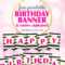 Free Printable Happy Birthday Banner And Alphabet – Six With Regard To Diy Birthday Banner Template