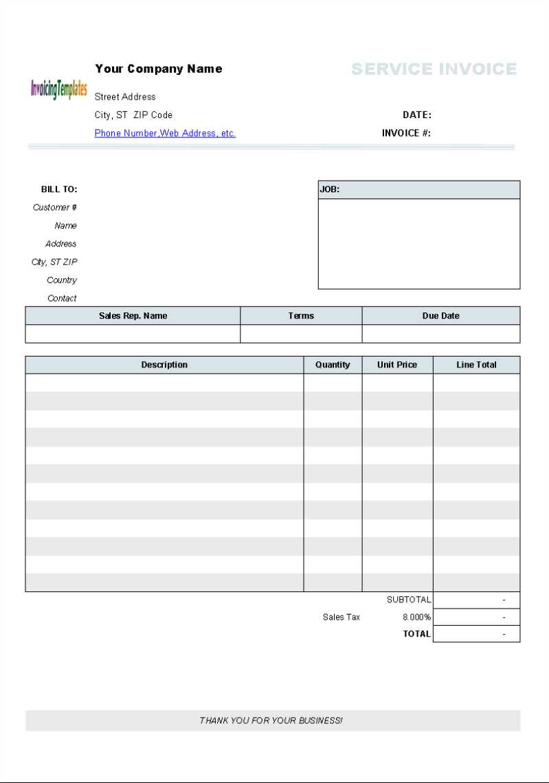 Free Printable Invoice Template Uk | Invoice Example Pertaining To Free Printable Invoice Template Microsoft Word