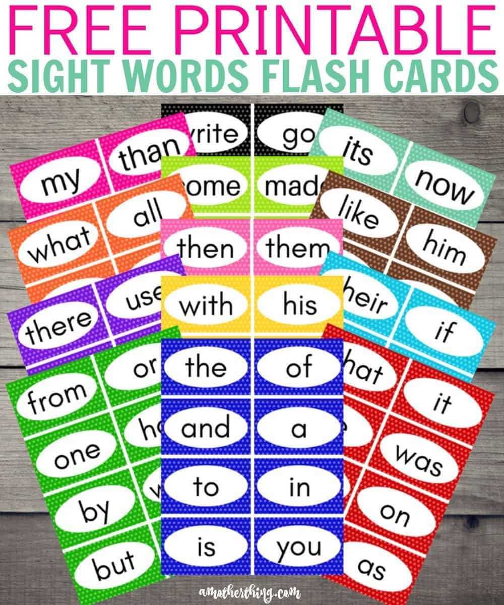 Free Printable Sight Words Flash Cards | It's A Mother Thing With Regard To Free Printable Blank Flash Cards Template