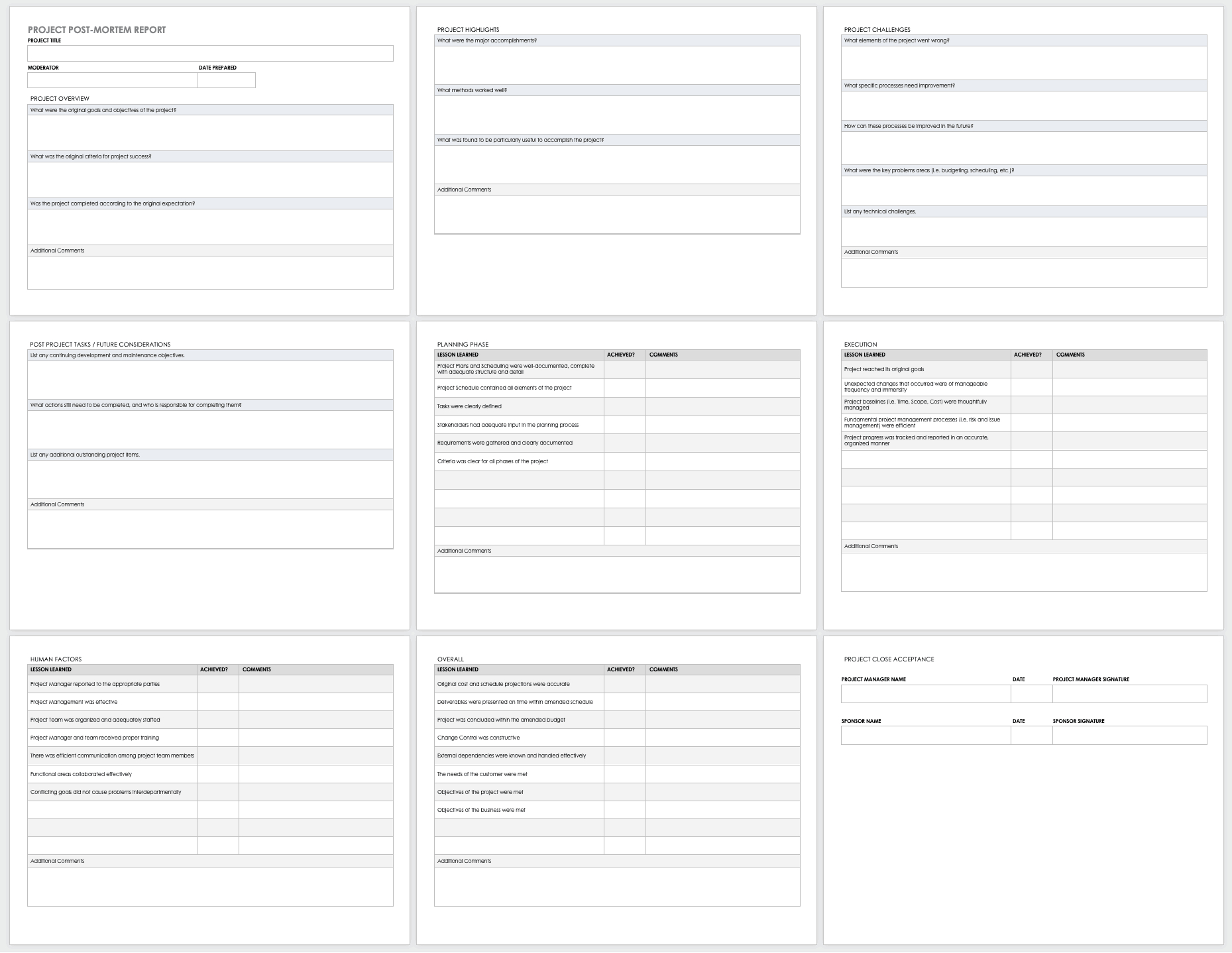 Free Project Report Templates | Smartsheet For What Is A Report Template