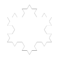 Free Snowflake Outline, Download Free Clip Art, Free Clip With Blank Snowflake Template