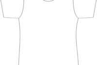 Free T Shirt Template Printable, Download Free Clip Art within Blank Tshirt Template Pdf