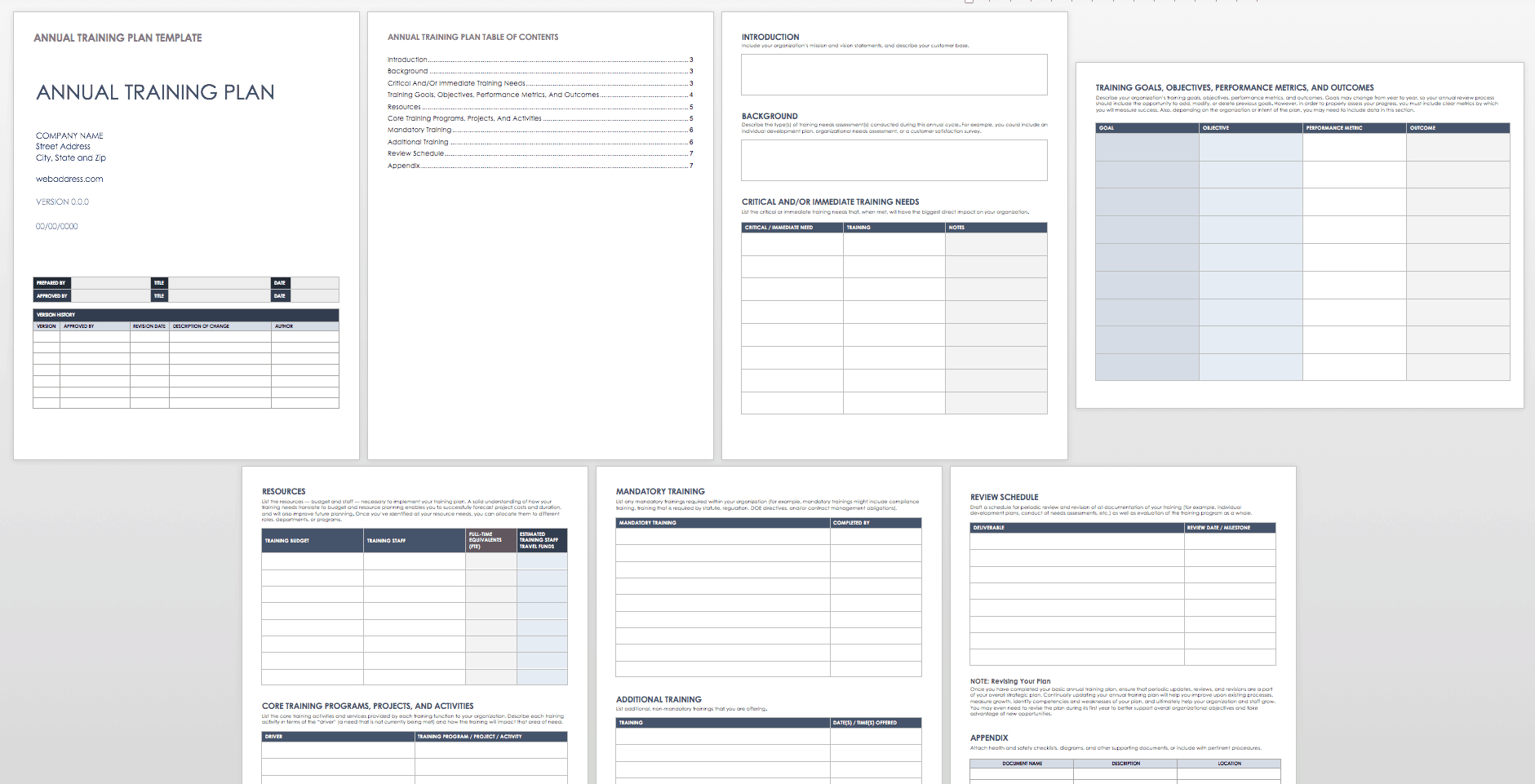 Free Training Plan Templates For Business Use | Smartsheet With Regard To Training Documentation Template Word