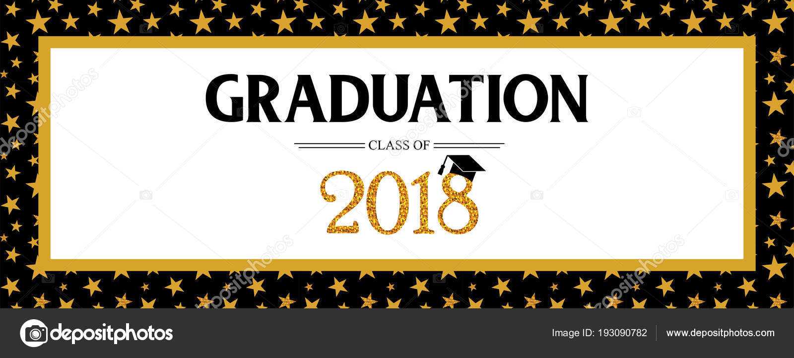 Graduation Banner Template | Graduation Class Of 2018 For Graduation Banner Template