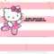 Hello Kitty Birthday Party Ideas – Invitations, Dress Within Hello Kitty Birthday Banner Template Free