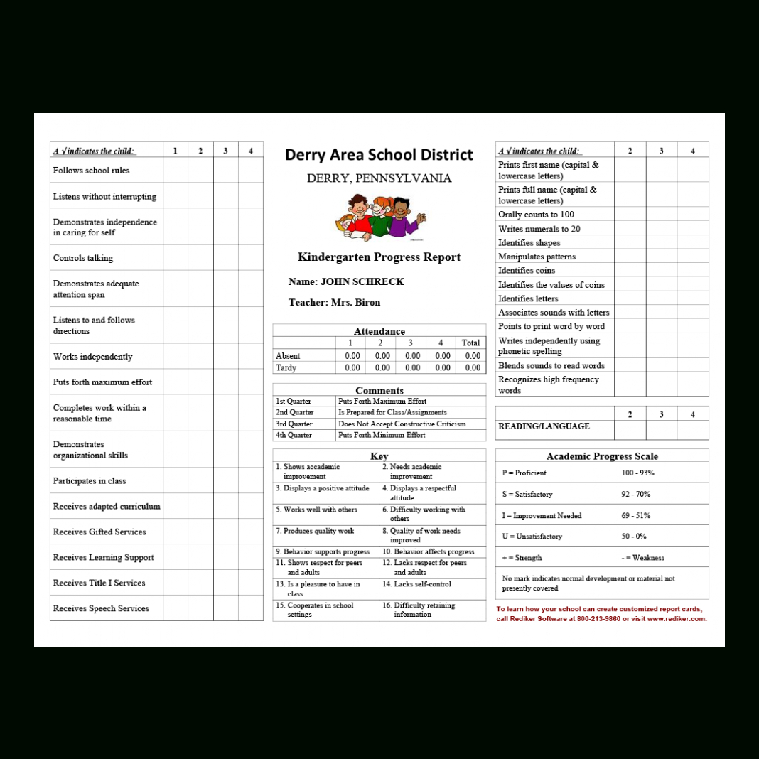 High Ol Student Report Card Template Cristo Rey School 4Web Intended For High School Student Report Card Template