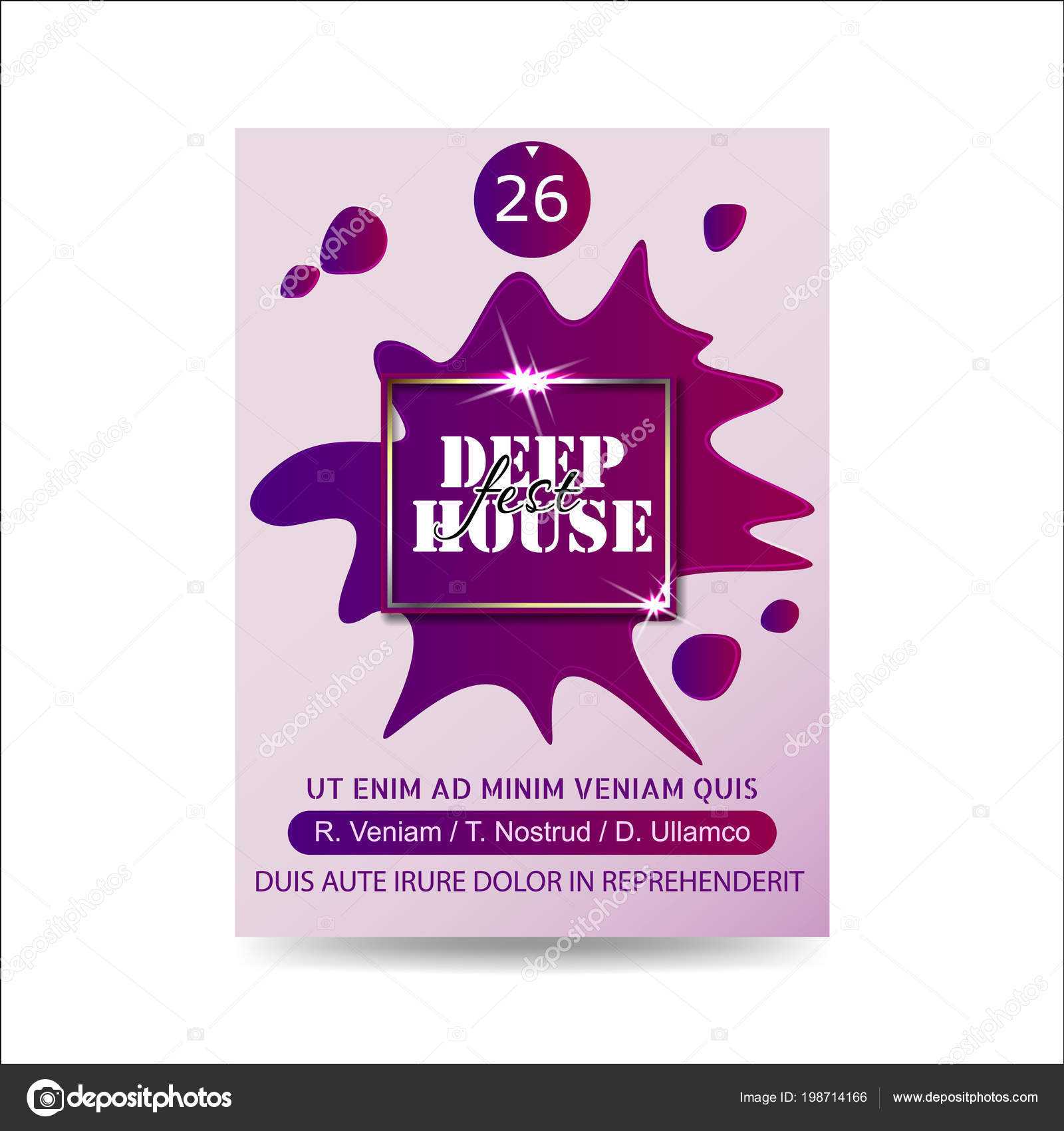 House Music Flyer Template | Night Dance Party Music Night Throughout Dance Flyer Template Word