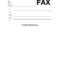 How To Create A Fax Cover Sheet In Microsoft Word 2007 Regarding Fax Template Word 2010