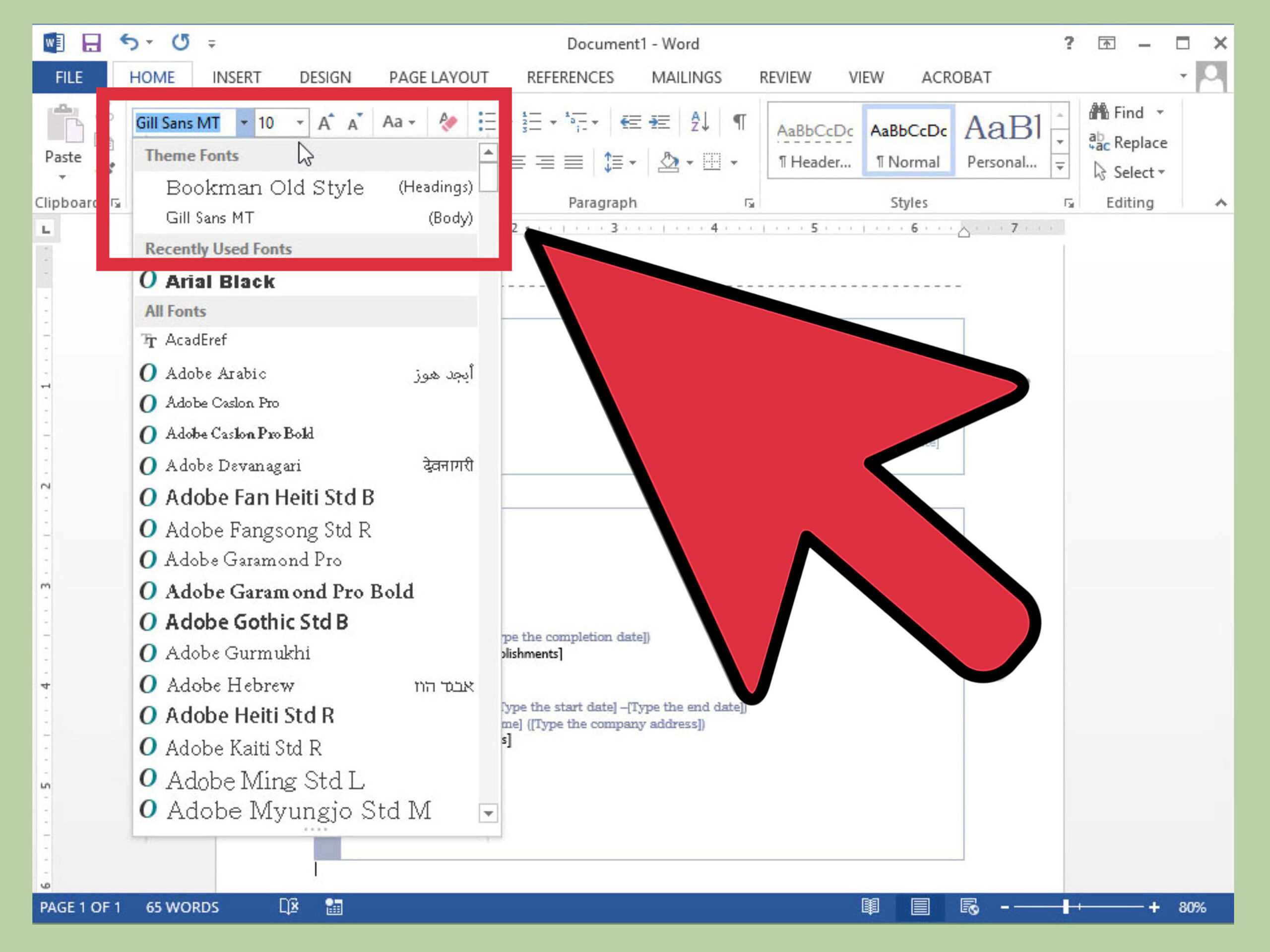 How To Create A Resume In Microsoft Word (With 3 Sample Resumes) Pertaining To How To Create A Template In Word 2013