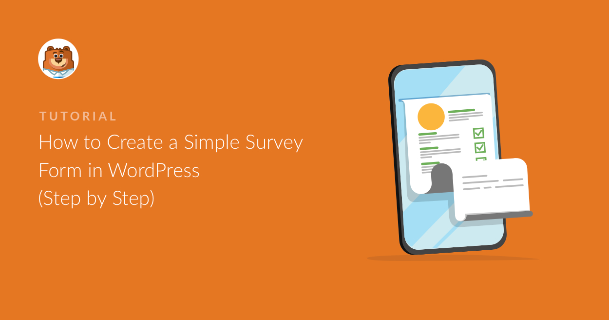 How To Easily Create A Survey Form In WordPress (With A Plugin) With Poll Template For Word
