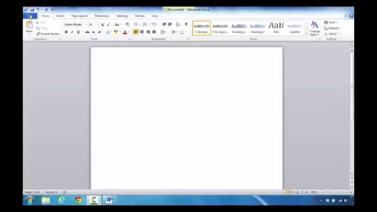 How To Find And Create Resume Template In Microsoft Word Intended For How To Use Templates In Word 2010