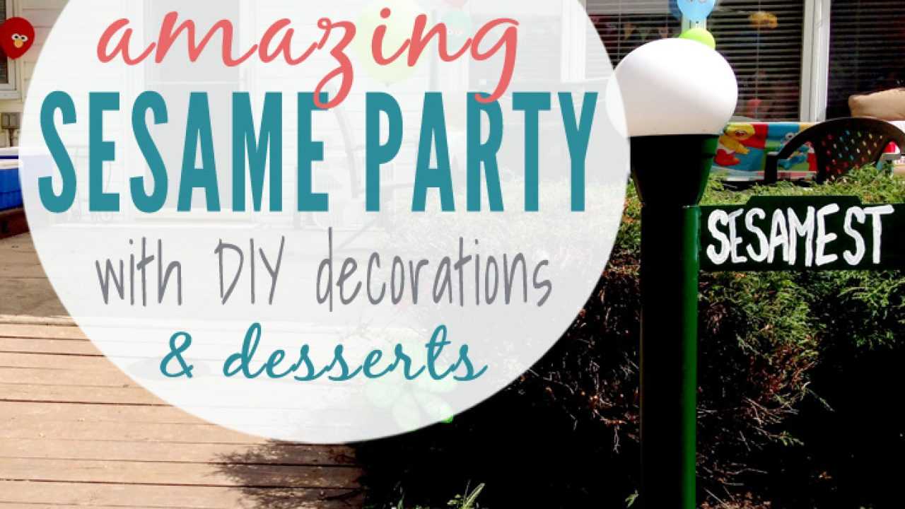 How To Throw A Diy Sesame Street Party That Everyone Will Within Sesame Street Banner Template