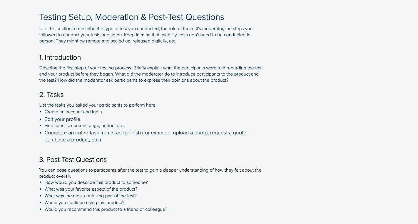 How To Write A Usability Testing Report (With Samples) | Xtensio With Regard To Usability Test Report Template